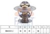 FACET 7.8380S Thermostat, coolant